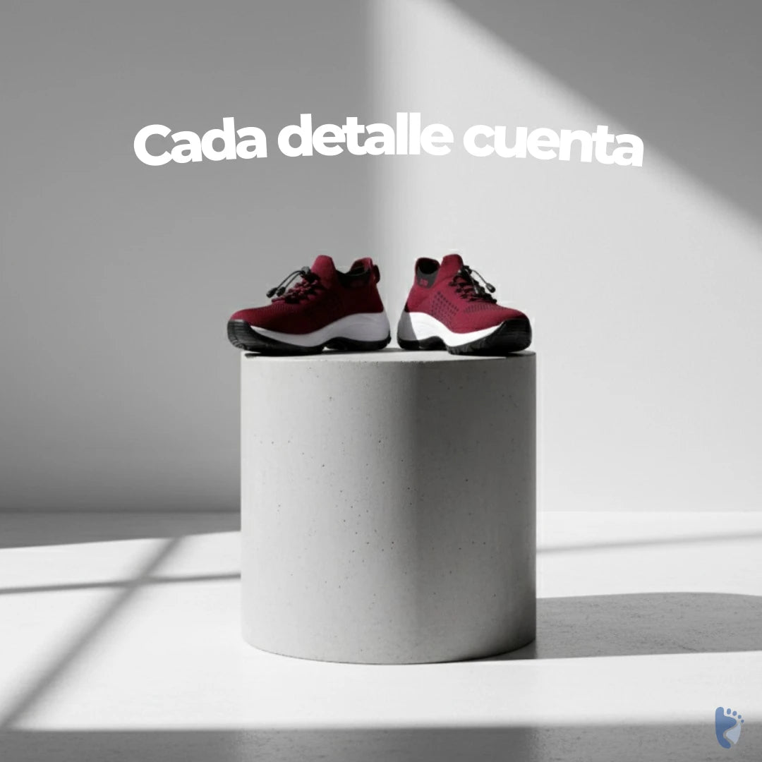 Cushiva Pro | Zapatos ortopédicos con amortiguación elástica y soporte total (unisex)