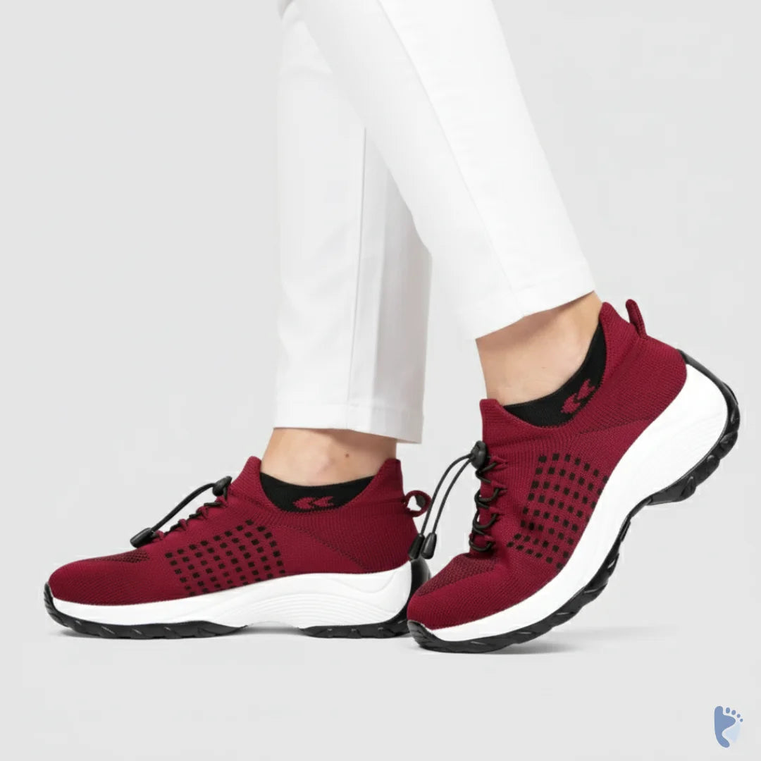 Cushiva Pro | Zapatos ortopédicos con amortiguación elástica y soporte total (unisex)