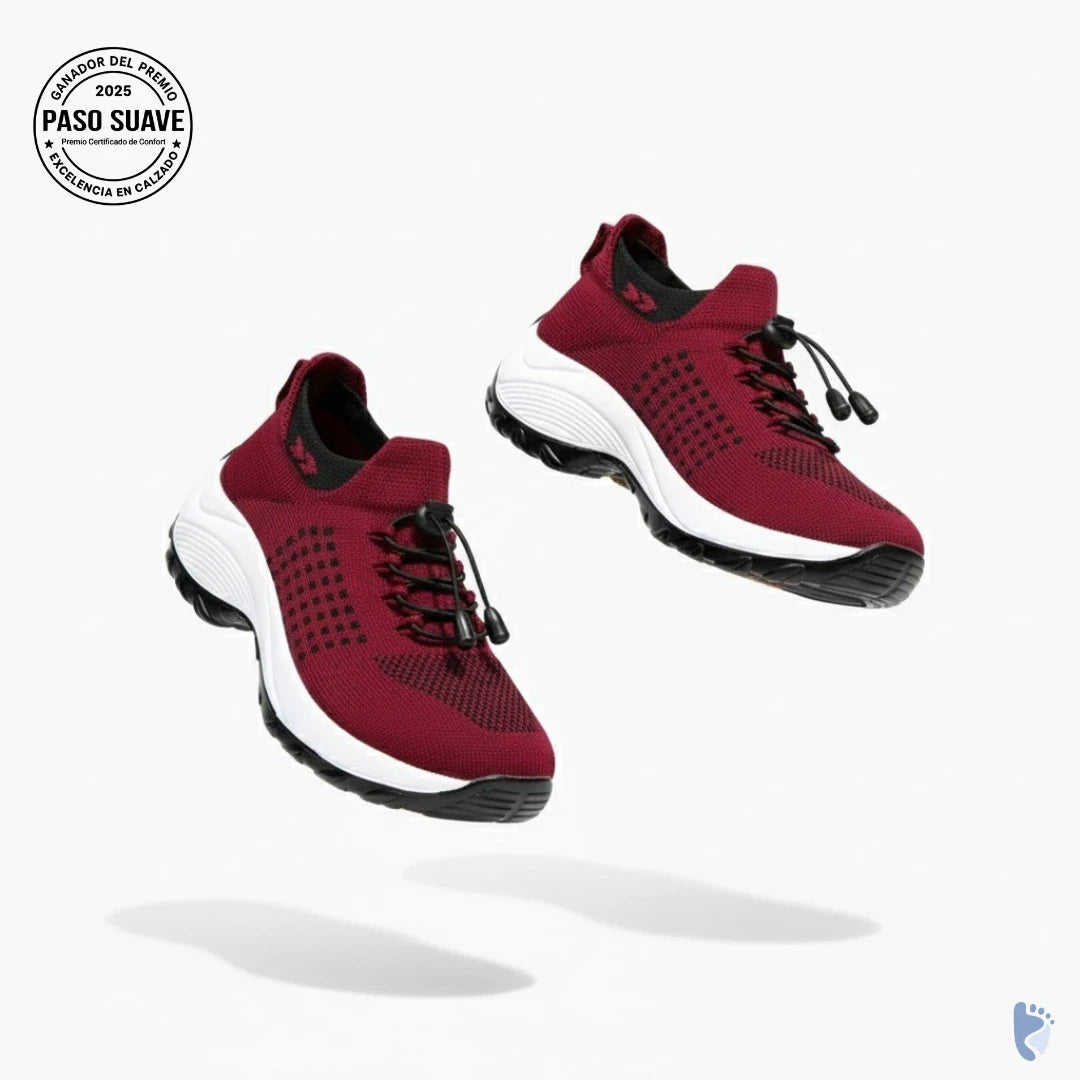 Cushiva Pro | Zapatos ortopédicos con amortiguación elástica y soporte total (unisex)