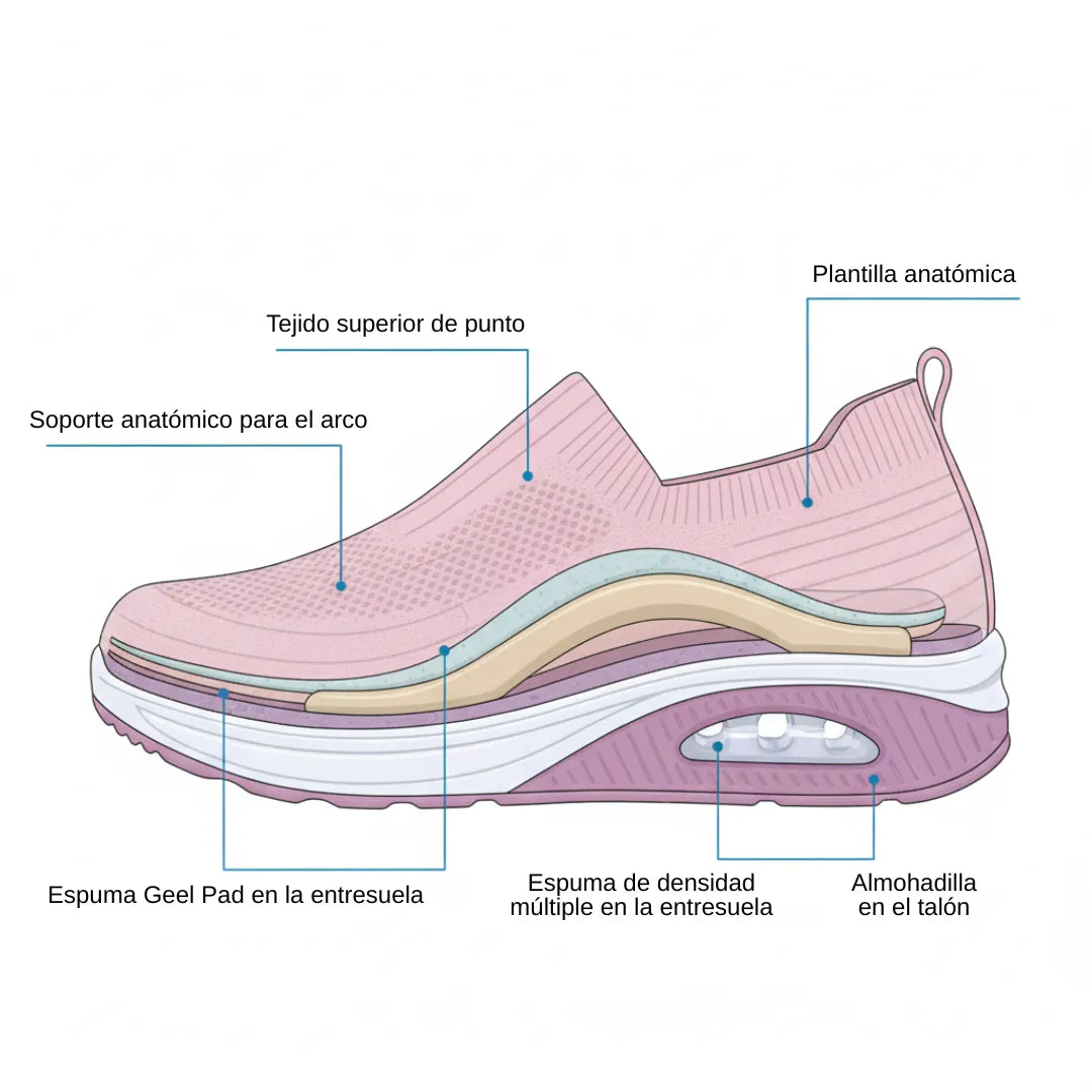 Suave Pro | Zapatos ortopédicos elegantes para mujer